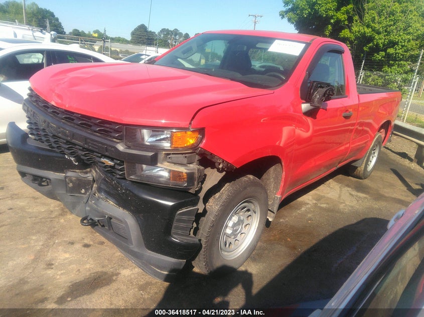 VIN 3GCNWAEH8KG264820 2019 CHEVROLET SILVERADO 1500 WORK TRUCK