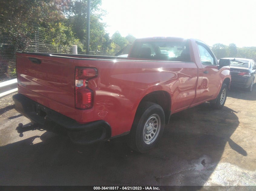 VIN 3GCNWAEH8KG264820 2019 CHEVROLET SILVERADO 1500 WORK TRUCK