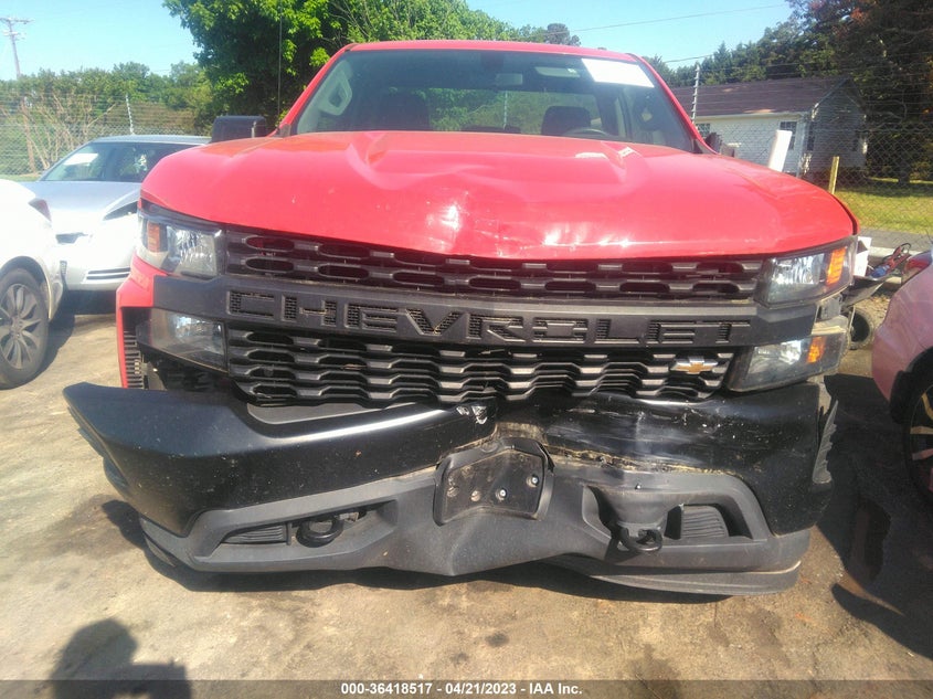 VIN 3GCNWAEH8KG264820 2019 CHEVROLET SILVERADO 1500 WORK TRUCK