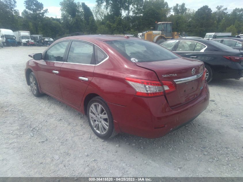2013 NISSAN SENTRA SL - 3N1AB7AP1DL630205