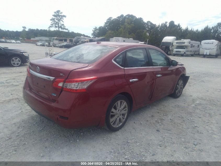 2013 NISSAN SENTRA SL - 3N1AB7AP1DL630205