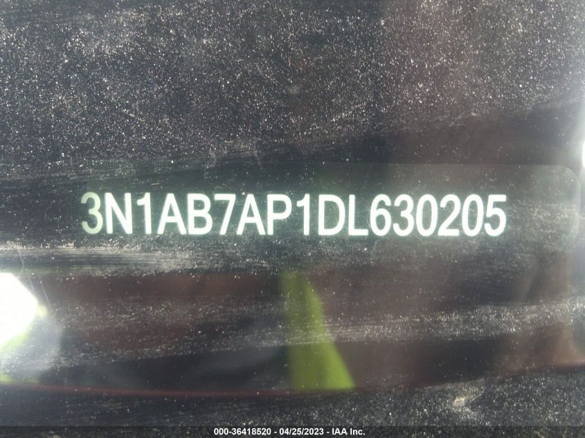 2013 NISSAN SENTRA SL - 3N1AB7AP1DL630205