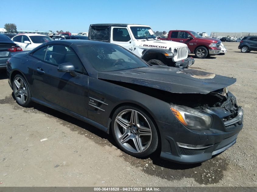 2013 MERCEDES-BENZ SL-CLASS SL 63 AMG - WDDJK7EA2DF016556