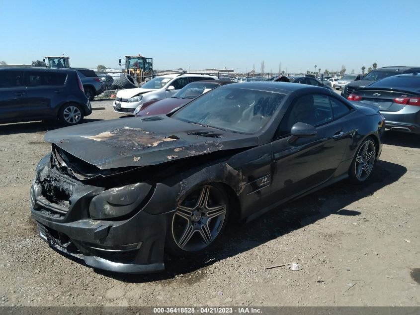 2013 MERCEDES-BENZ SL-CLASS SL 63 AMG WDDJK7EA2DF016556