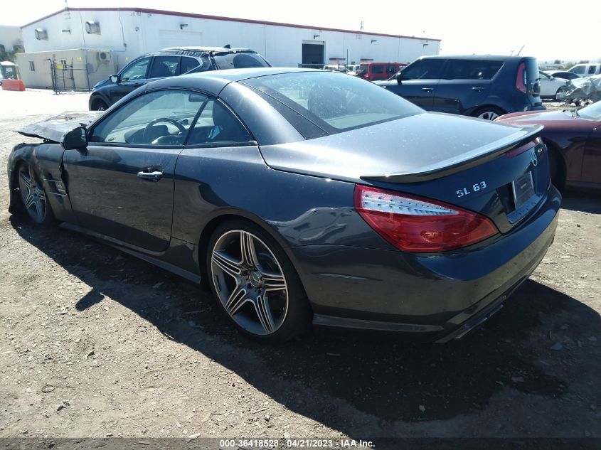 2013 MERCEDES-BENZ SL-CLASS SL 63 AMG WDDJK7EA2DF016556