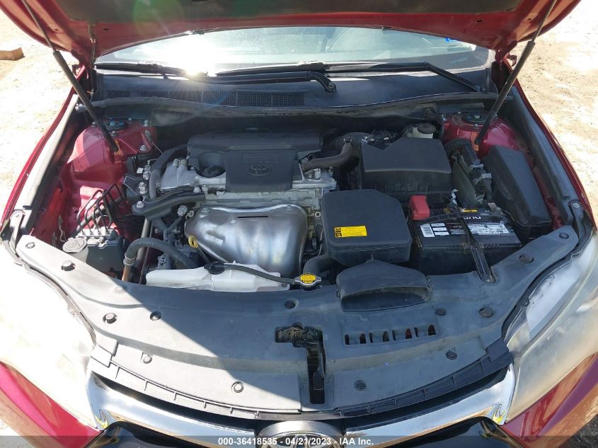 2015 TOYOTA CAMRY XLE/SE/LE/XSE - 4T1BF1FK2FU966319