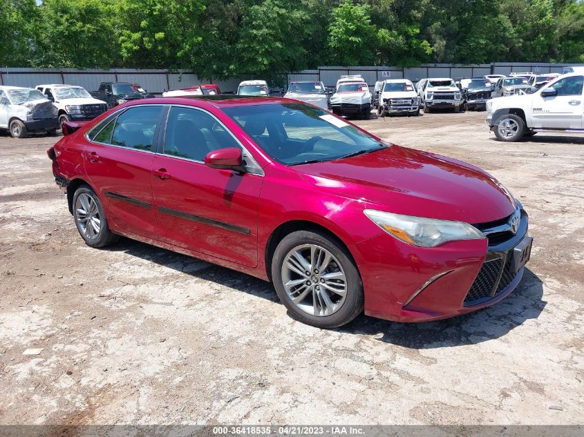 2015 TOYOTA CAMRY XLE/SE/LE/XSE - 4T1BF1FK2FU966319