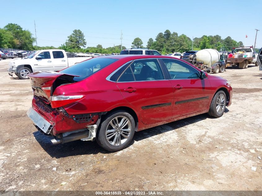 2015 TOYOTA CAMRY XLE/SE/LE/XSE - 4T1BF1FK2FU966319