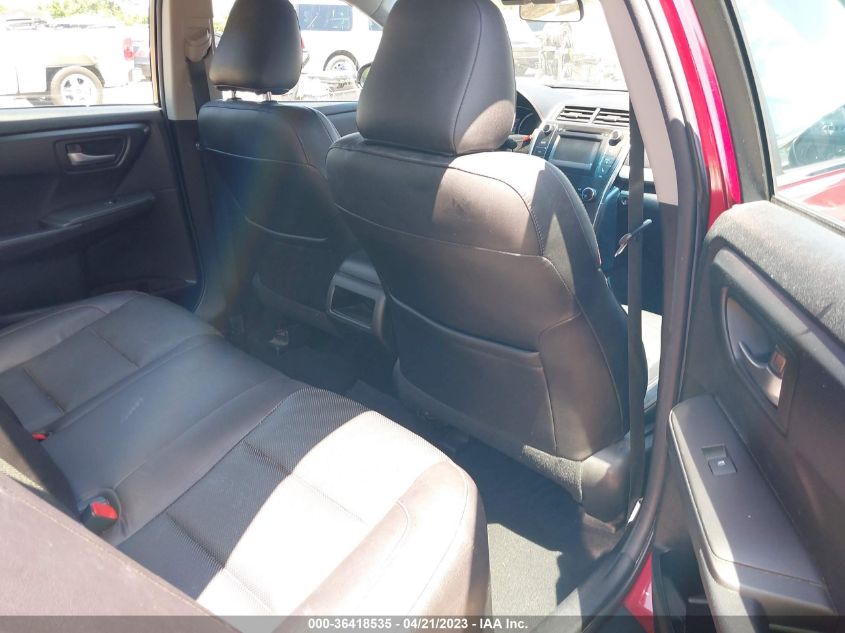 2015 TOYOTA CAMRY XLE/SE/LE/XSE - 4T1BF1FK2FU966319