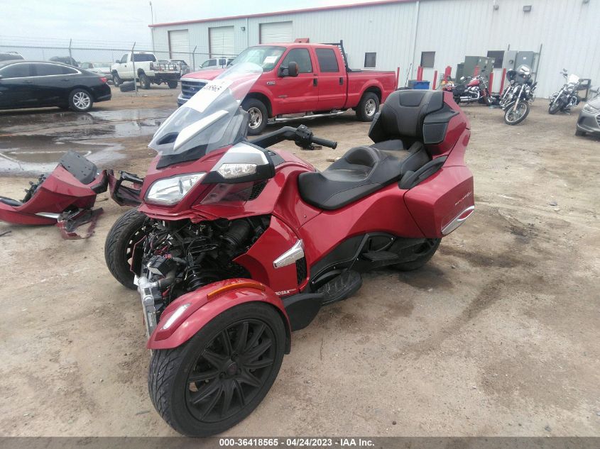 2016 CAN-AM SPYDER ROADSTER RT/RT-S/LTD/SP SERIES 2BXNBDD26GV001583