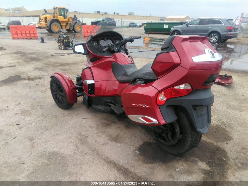 2016 CAN-AM SPYDER ROADSTER RT/RT-S/LTD/SP SERIES 2BXNBDD26GV001583