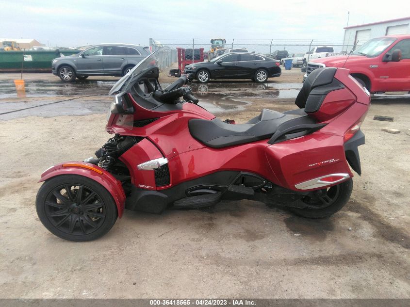 2016 CAN-AM SPYDER ROADSTER RT/RT-S/LTD/SP SERIES 2BXNBDD26GV001583