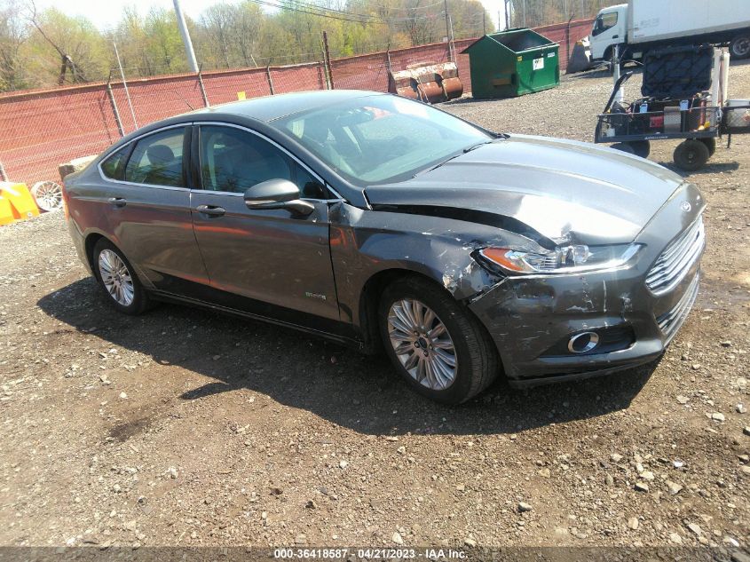 2016 FORD FUSION ENERGI SE LUXURY - 3FA6P0PU6GR322124