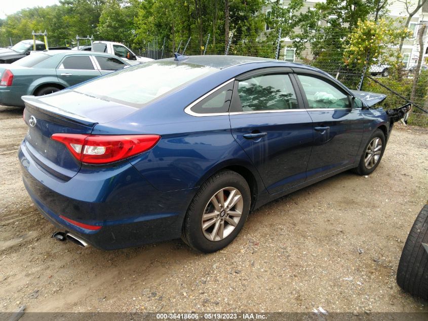 2016 HYUNDAI SONATA 2.4L SE - 5NPE24AF4GH303712