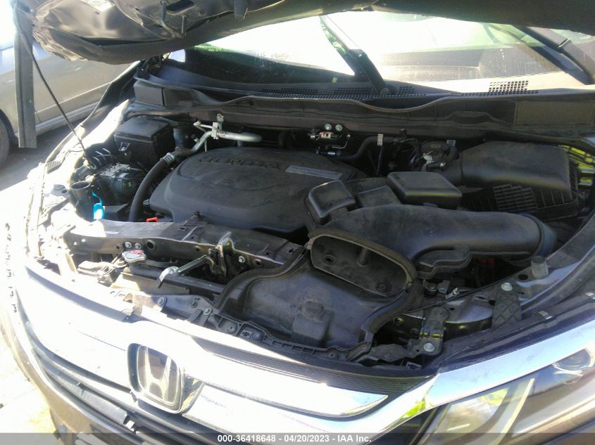 2020 HONDA ODYSSEY EX-L - 5FNRL6H72LB003670