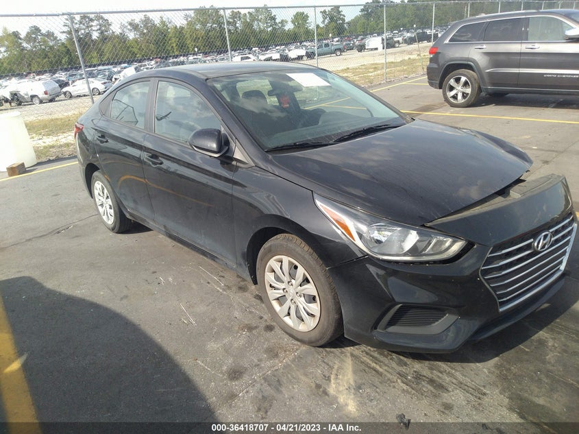 VIN 3KPC24A60NE158662 2022 HYUNDAI ACCENT SE