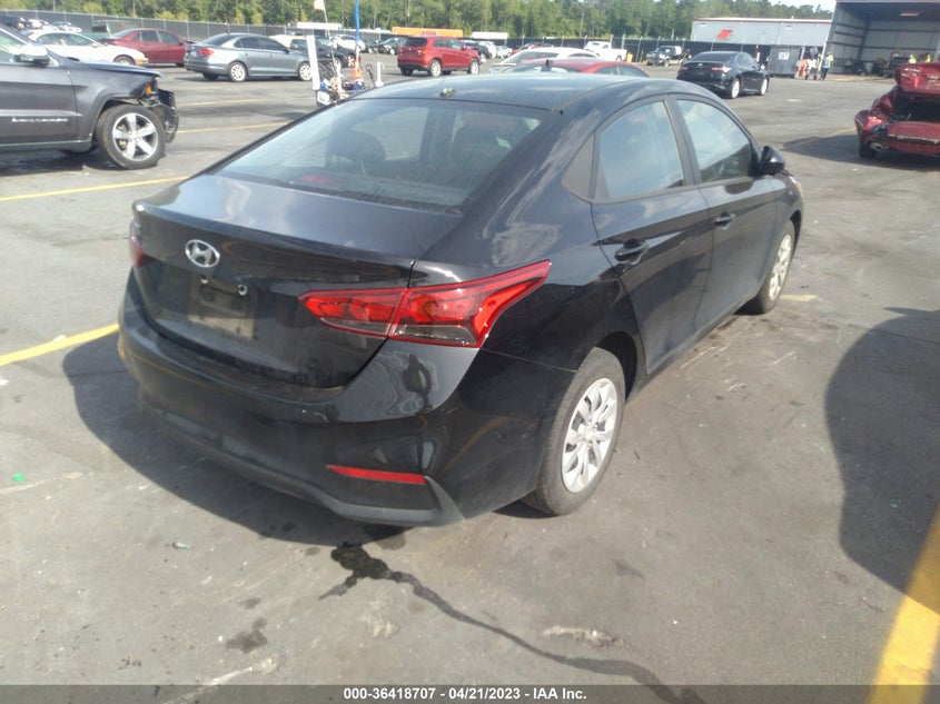 VIN 3KPC24A60NE158662 2022 HYUNDAI ACCENT SE
