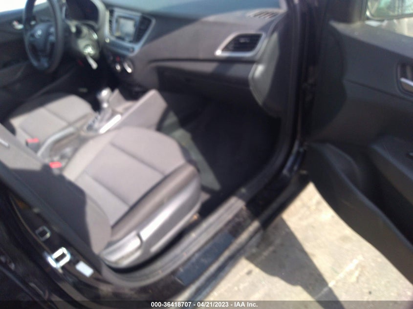 VIN 3KPC24A60NE158662 2022 HYUNDAI ACCENT SE