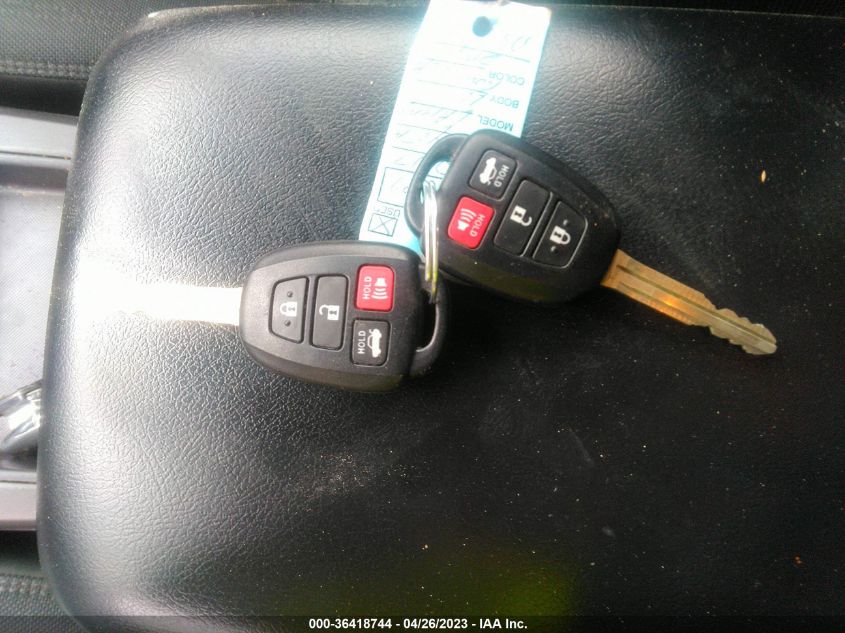 2017 TOYOTA CAMRY XLE/SE/LE/XSE - 4T1BF1FK3HU712668
