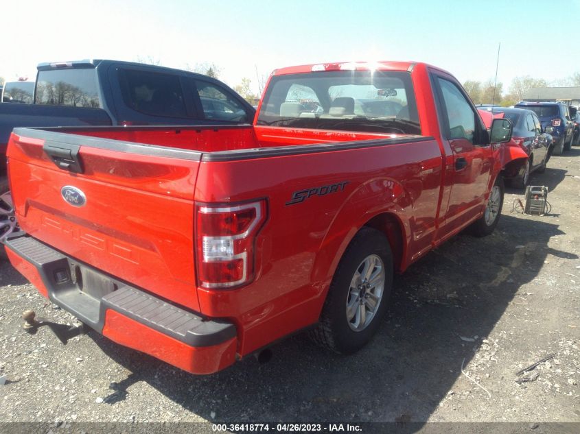 2018 FORD F-150 XL/XLT - 1FTMF1C5XJFE42375