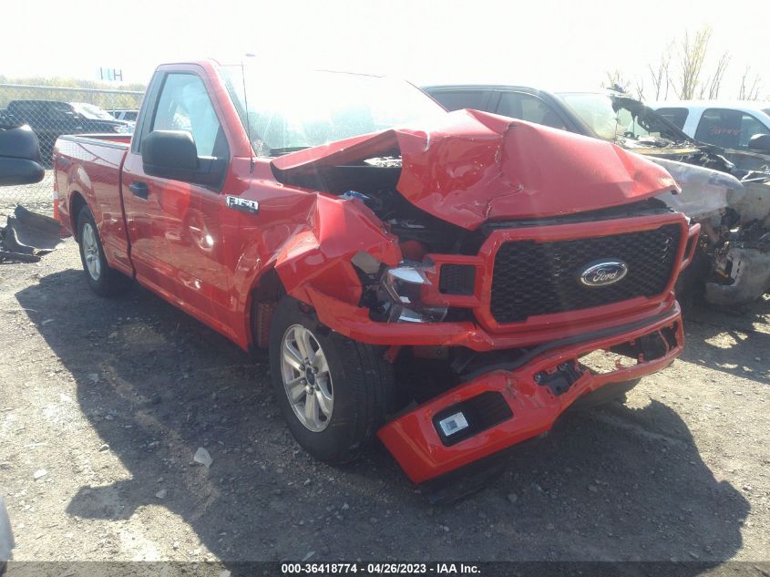 2018 FORD F-150 XL/XLT - 1FTMF1C5XJFE42375