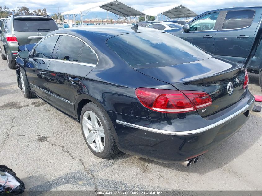 2013 VOLKSWAGEN CC SPORT - WVWBP7AN1DE513192