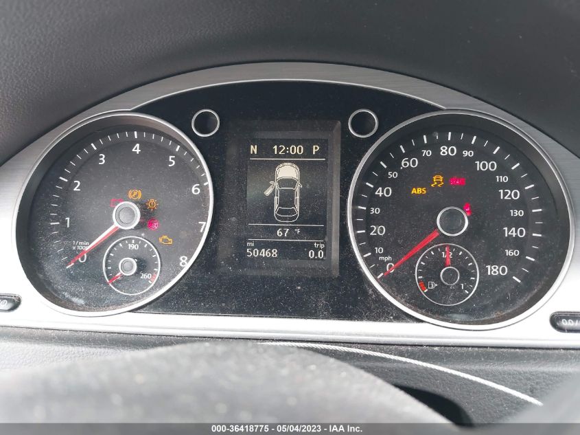2013 VOLKSWAGEN CC SPORT - WVWBP7AN1DE513192