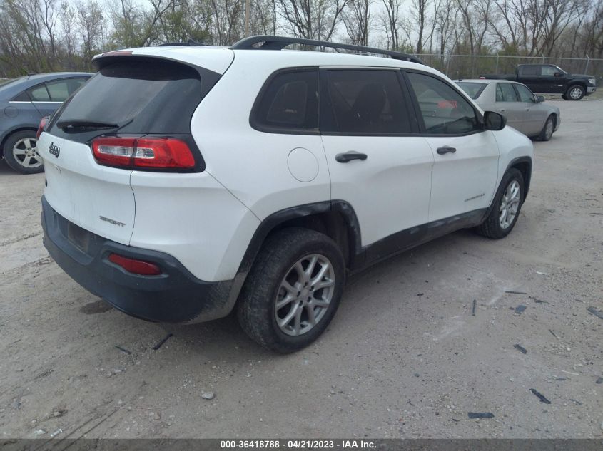 2015 JEEP CHEROKEE SPORT - 1C4PJLAB5FW722003
