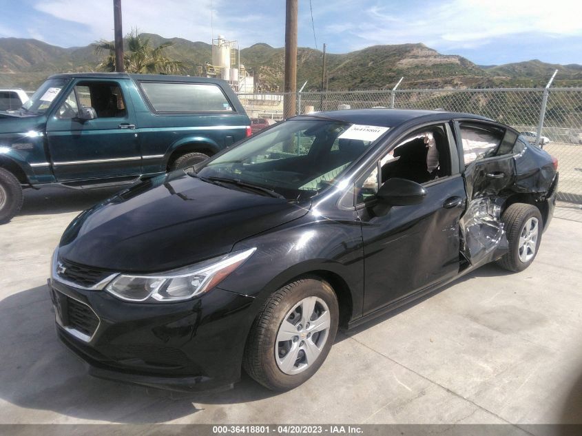 2018 CHEVROLET CRUZE LS - 1G1BC5SM5J7158655