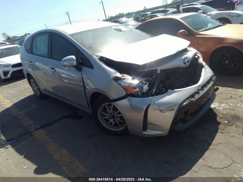 2015 TOYOTA PRIUS V TWO/FIVE/THREE/FOUR - JTDZN3EU0FJ023271