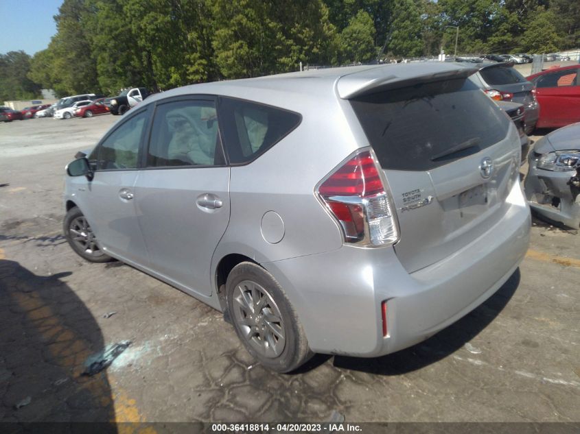 2015 TOYOTA PRIUS V TWO/FIVE/THREE/FOUR - JTDZN3EU0FJ023271
