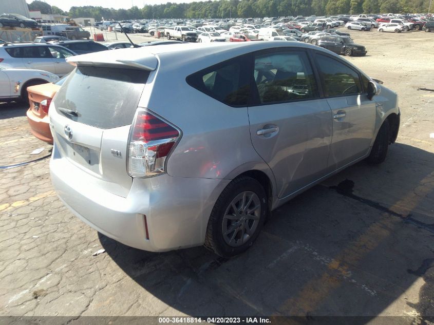 2015 TOYOTA PRIUS V TWO/FIVE/THREE/FOUR - JTDZN3EU0FJ023271