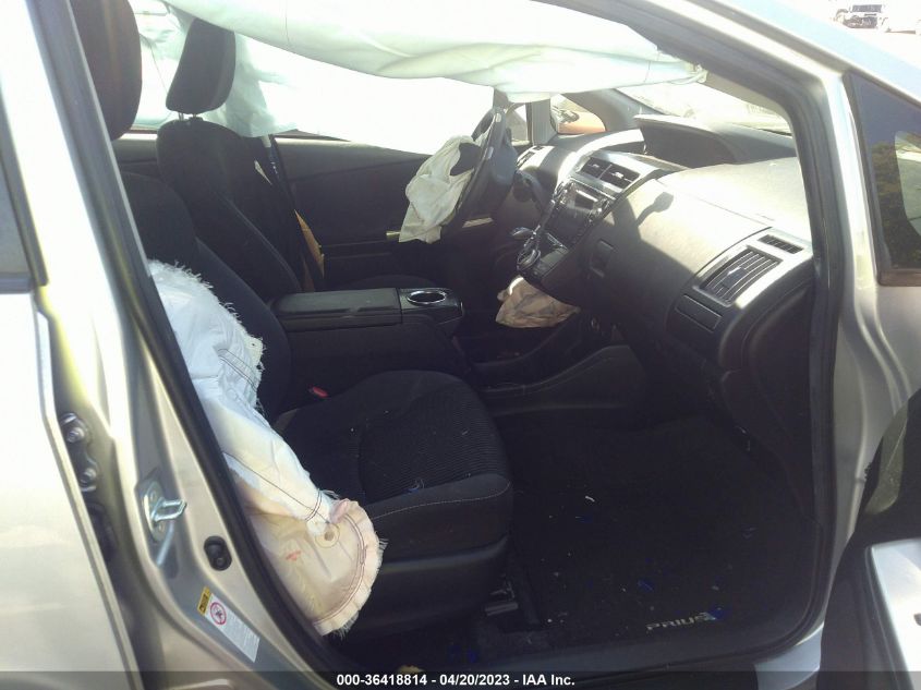 2015 TOYOTA PRIUS V TWO/FIVE/THREE/FOUR - JTDZN3EU0FJ023271