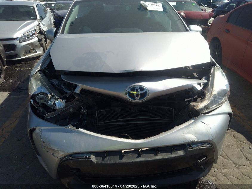 2015 TOYOTA PRIUS V TWO/FIVE/THREE/FOUR - JTDZN3EU0FJ023271