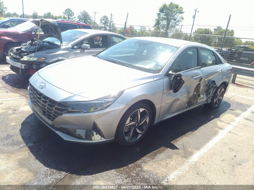 VIN 5NPLP4AG7PH090014 2023 HYUNDAI ELANTRA LIMITED