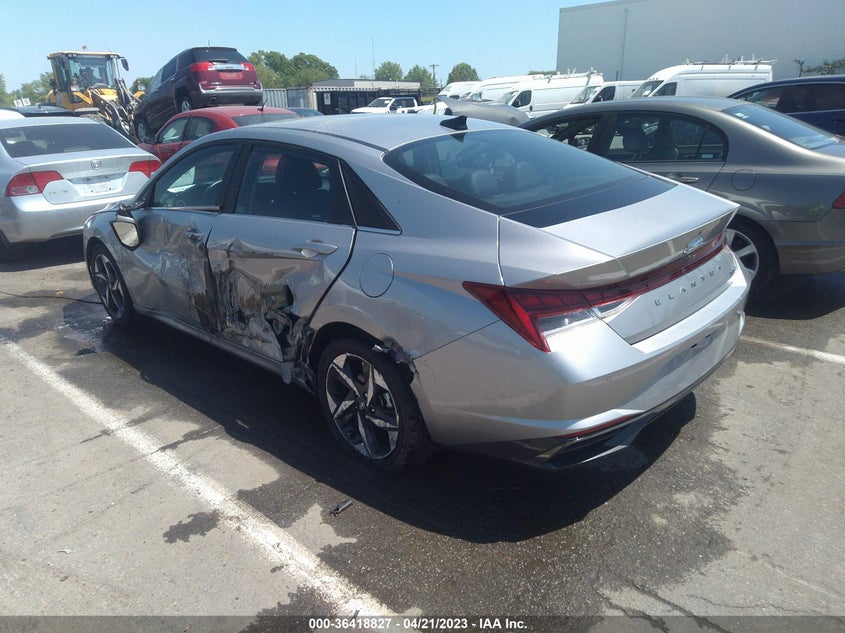 VIN 5NPLP4AG7PH090014 2023 HYUNDAI ELANTRA LIMITED