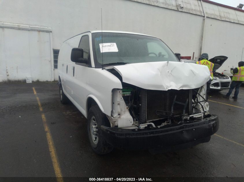 2014 CHEVROLET EXPRESS CARGO VAN - 1GCWGFCA5E1214271
