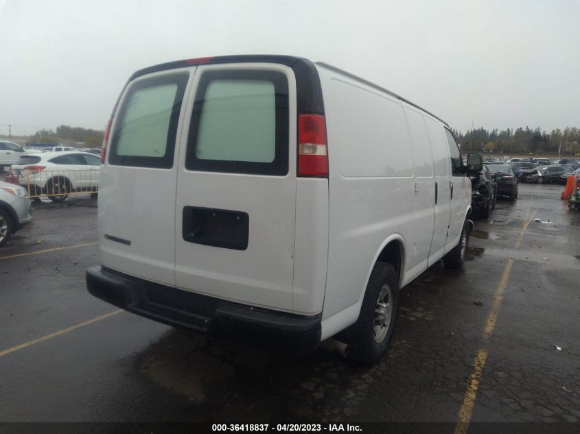 2014 CHEVROLET EXPRESS CARGO VAN - 1GCWGFCA5E1214271