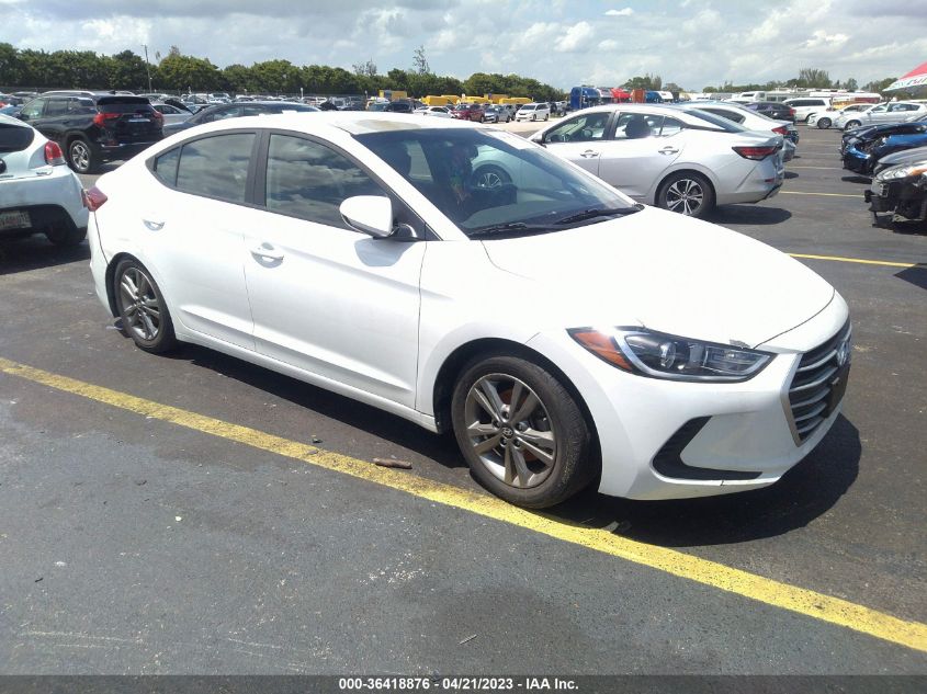 2018 HYUNDAI ELANTRA SEL - 5NPD84LF8JH315375