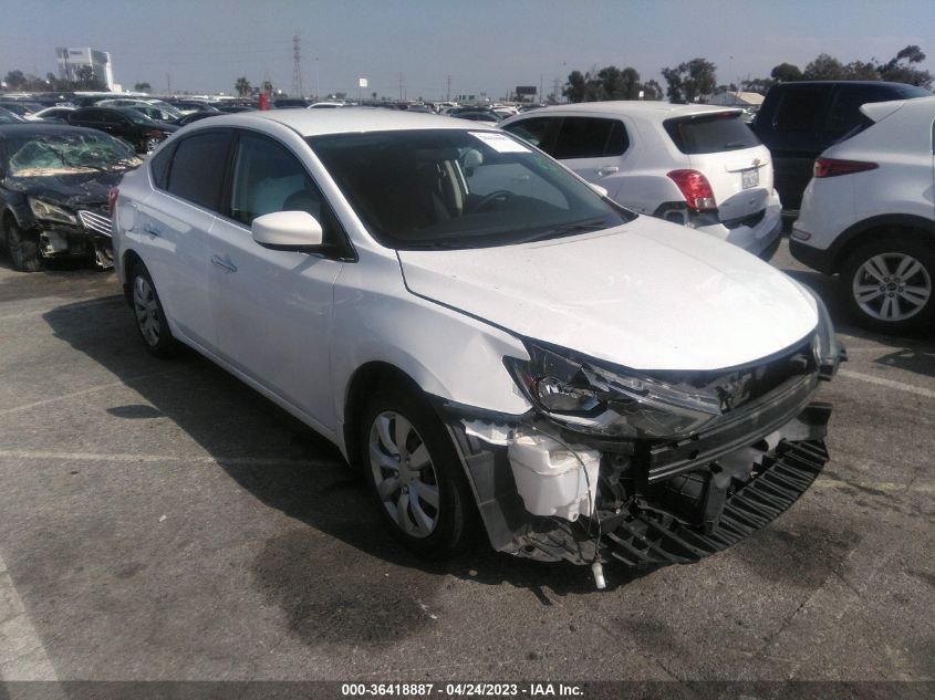 2016 NISSAN SENTRA S - 3N1AB7AP7GY214621