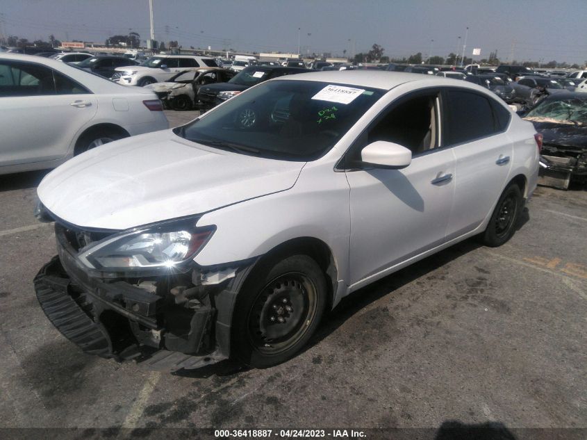2016 NISSAN SENTRA S - 3N1AB7AP7GY214621