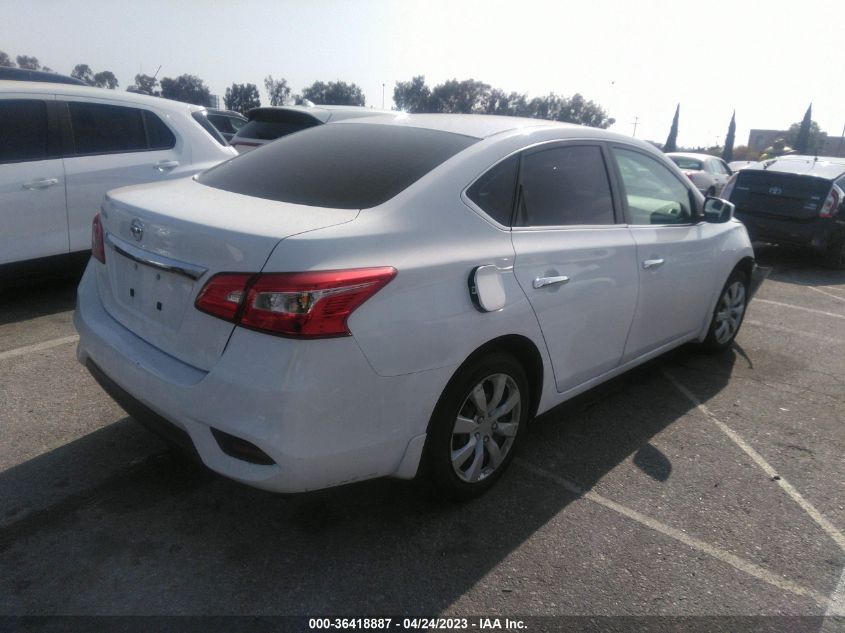 2016 NISSAN SENTRA S - 3N1AB7AP7GY214621