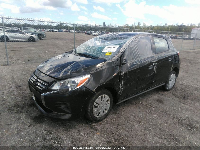 2021 MITSUBISHI MIRAGE ES/LE/CARBONITE EDITION - ML32AUHJ2MH012560