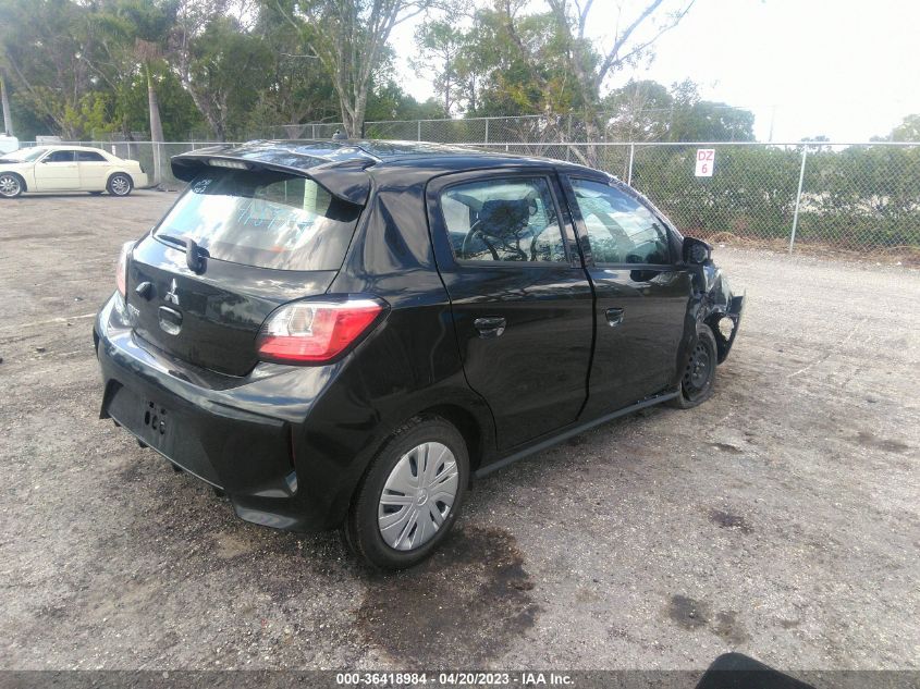 2021 MITSUBISHI MIRAGE ES/LE/CARBONITE EDITION - ML32AUHJ2MH012560