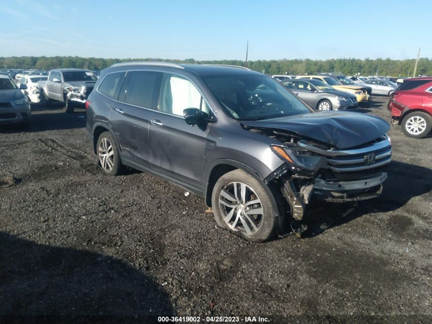 2016 HONDA PILOT TOURING - 5FNYF6H92GB047470