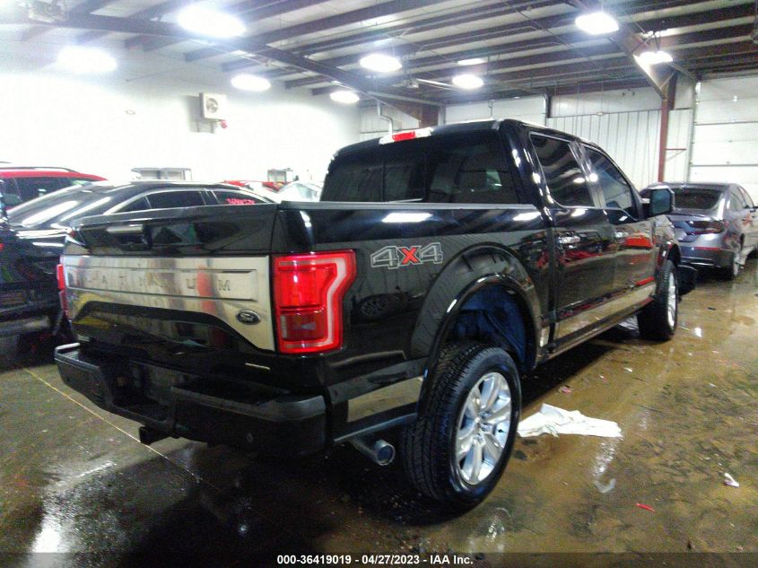 2016 FORD F-150 XLT/XL/LARIAT/PLATINUM - 1FTEW1EF7GFA85627