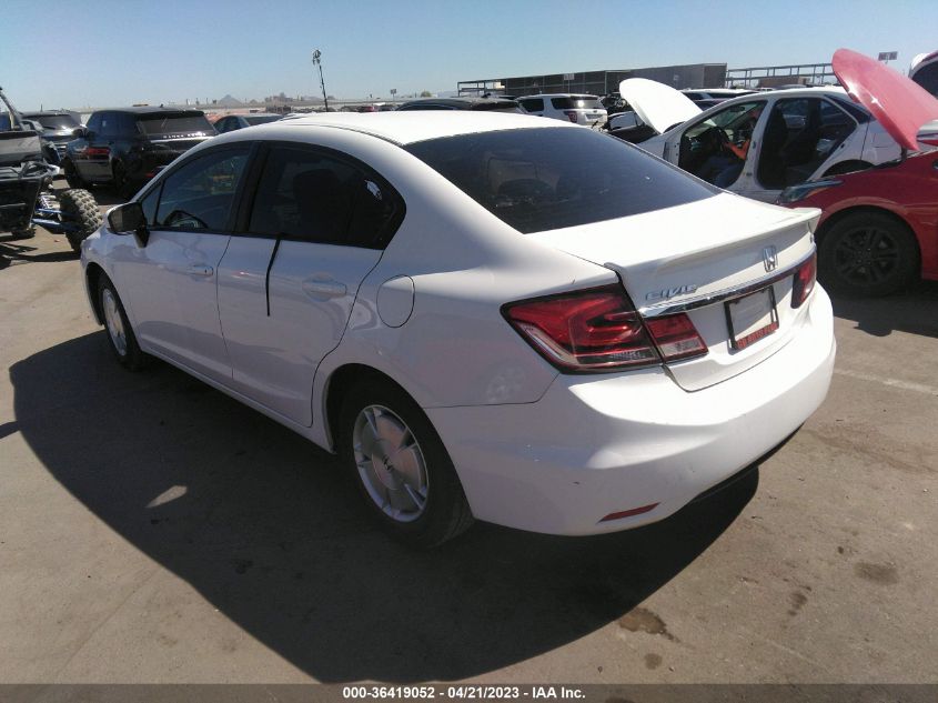 2014 HONDA CIVIC SEDAN HF - 2HGFB2F61EH551182