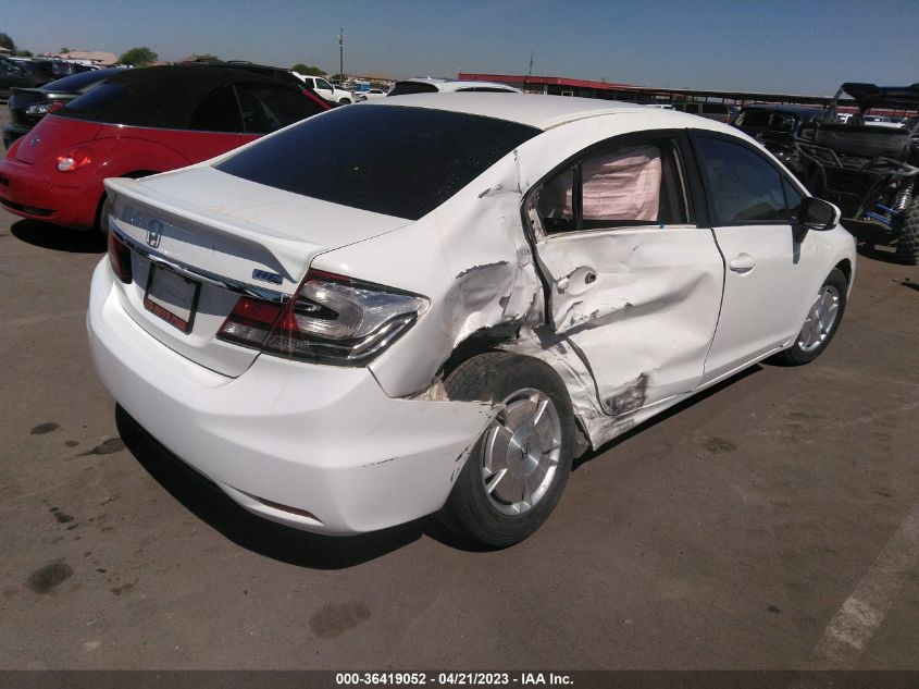 2014 HONDA CIVIC SEDAN HF - 2HGFB2F61EH551182