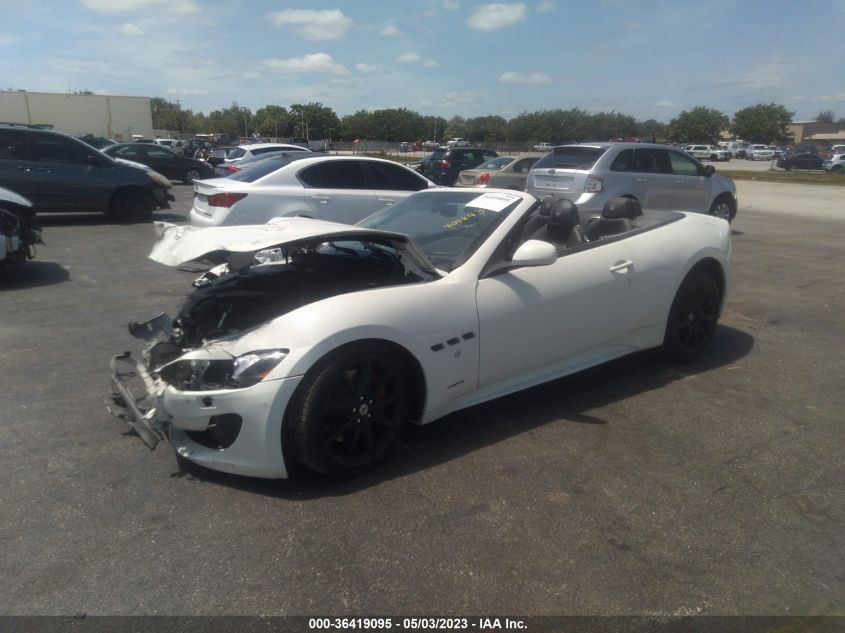 2016 MASERATI GRANTURISMO CONVERTIBLE SPORT/MC/MC CENTENNIAL ZAM45VMA5G0170332