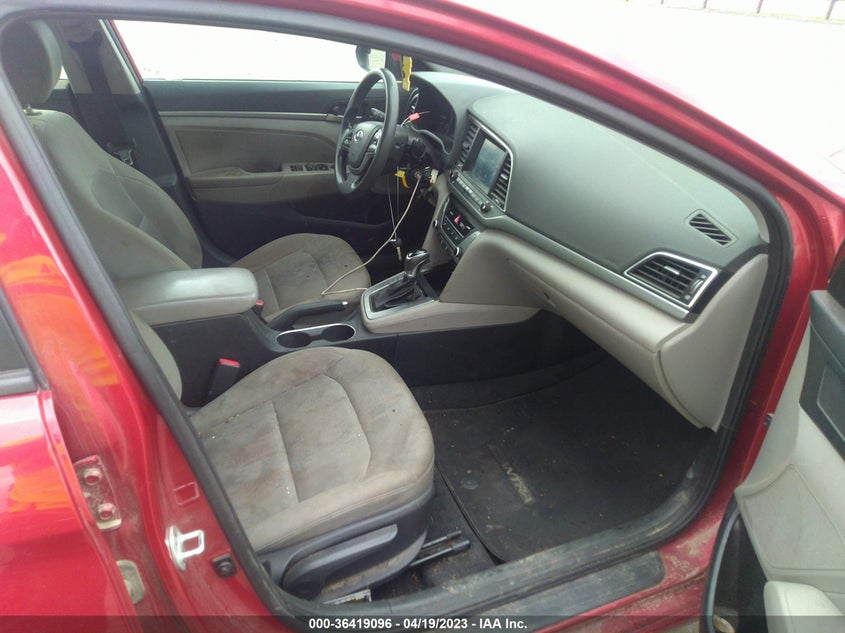 VIN 5NPD84LF9HH006380 2017 HYUNDAI ELANTRA SE